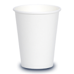 White Single Wall Cups