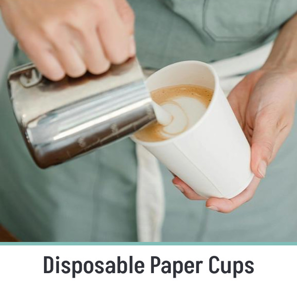 Disposable Cups MENU Banner