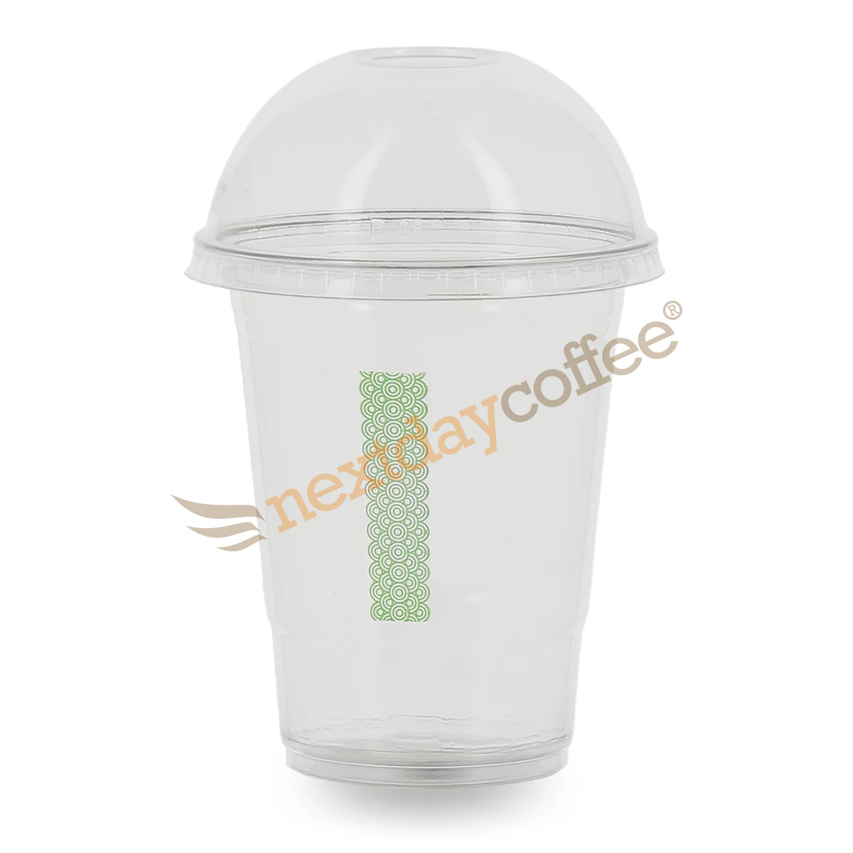 Smoothie Cups, 16oz smoothie cup with dome lid with or without hole