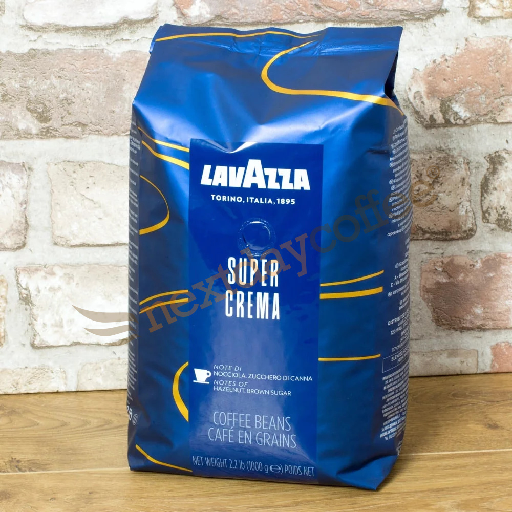 Lavazza Super Crema 1kg Beans • The Coffee Company