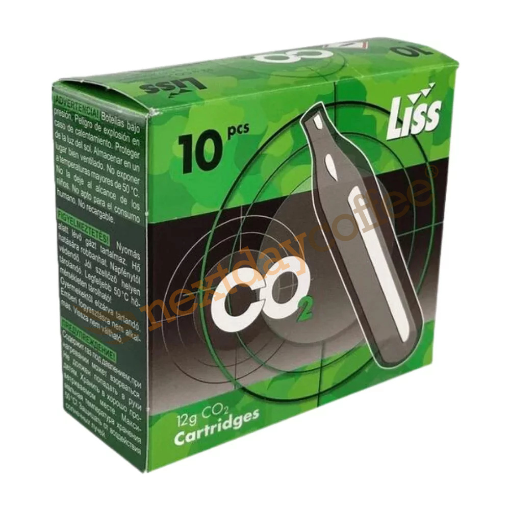 LISS Non Threaded 12g CO2 Cartridges 300