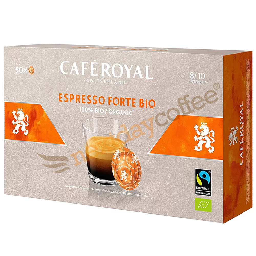BUROCLICK  CAFE ROYAL ESPRESSO FORTE S COMP 50 CAPSULES