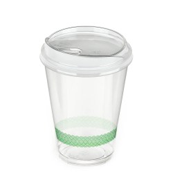 12oz Frappe Cups & Sip Lids Combo