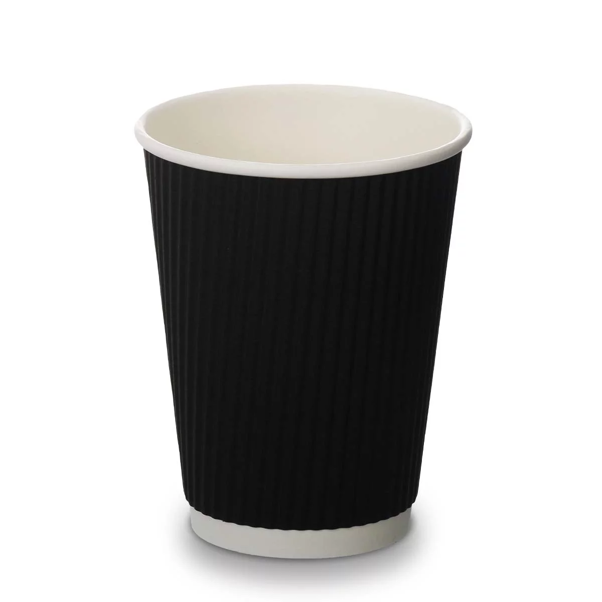 12oz Disposable Paper Cups Takeaway Insulated 12oz Coffee Cups