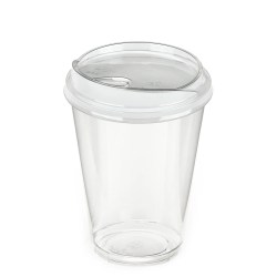 12oz Smoothie Cups & Sip Lids Combo