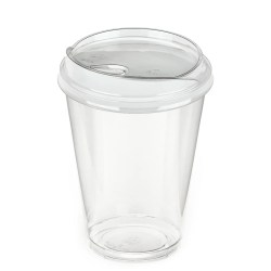 16oz Milkshake Cups & Sip Lids Combo