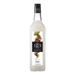 1883 Almond Syrup (1 Litre Glass) + Free Pump