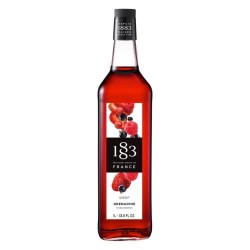 1883 Grenadine Syrup (1 Litre Glass) + Free Pump