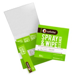 Cafetto Spray & Wipe Cleaning Sachets (4 x 10g)