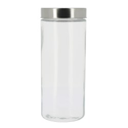 Glass Storage Jar With Screw Lid (Large)