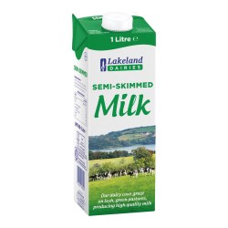 Lakeland Semi Skimmed Milk (1 Litre)