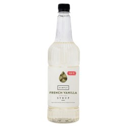 Simply French Vanilla Sugar Free Syrup 1L