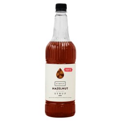 Simply Hazelnut Sugar Free Syrup 1L