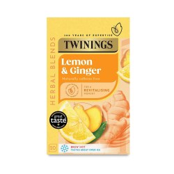 Twinings Lemon & Ginger Infusion (20 bags)