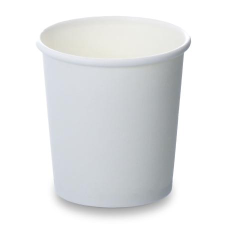 6oz Single Wall White Paper Cups (1000)
