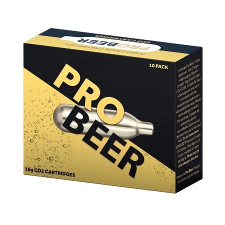 Pro Beer Non Threaded 16g CO2 Cartridges (10)